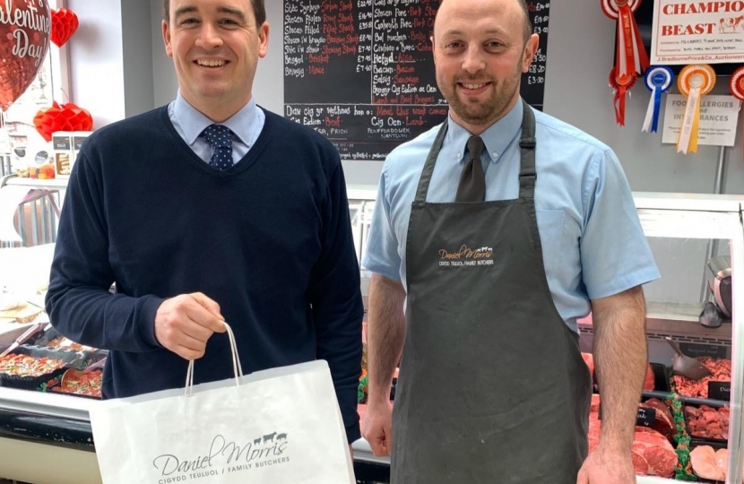    MP congratulates Denbigh Butchers in running for prestigious award