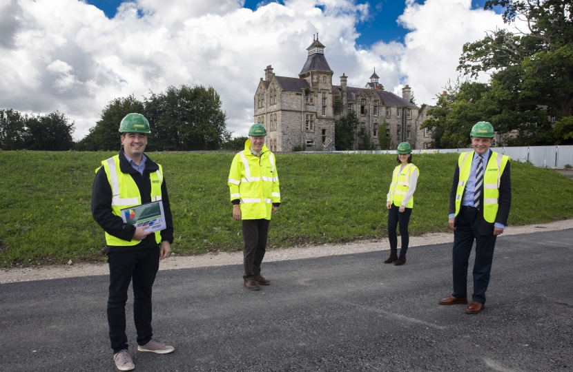 MP visits Jones Bros new training centre