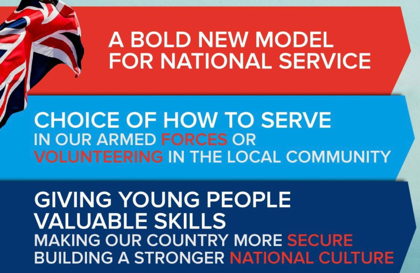 MP welcomes the bold new model of National Service across the Vale of Clwyd  