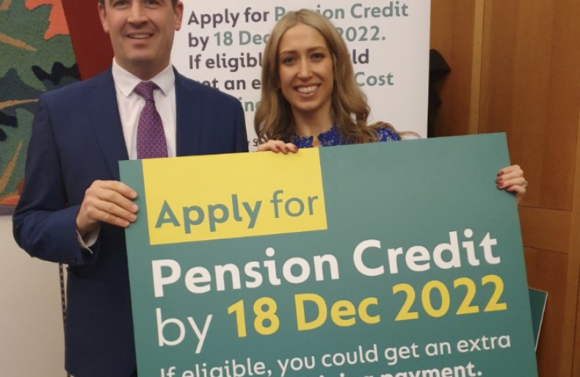 MP welcomes new campaign to boost take up of pension credit in Vale of Clwyd     