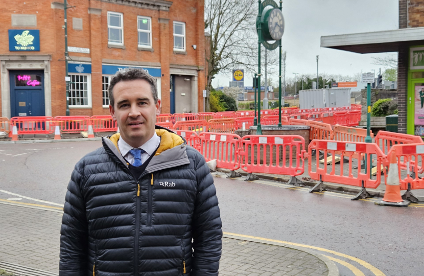 MP challenges Denbighshire County Council over Prestatyn town centre road works 