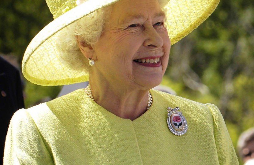 MP sends best wishes to Her Majesty the Queen and the Royal Family