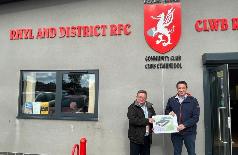 Rugby Club seeks funding from HM Government's Shared Prosperity Fund