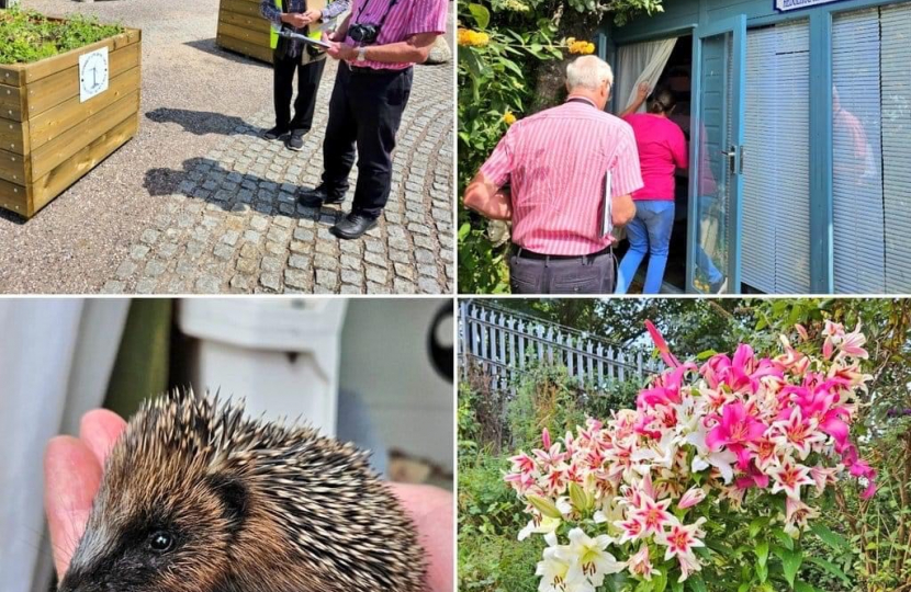 Wales in Bloom judge describes Prestatyn Town Centre as “very impressive”