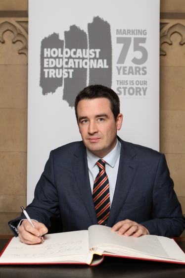 MP remembers people murdered by the Nazis for 75th anniversary of the liberation of Auschwitz