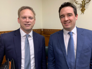 MP welcomes UK Government’s commitment to HS2 and discusses North Wales rail needs with Transport Secretary