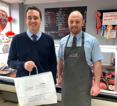    MP congratulates Denbigh Butchers in running for prestigious award