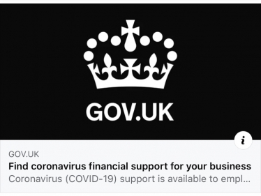 UK Government launches new coronavirus business support finder