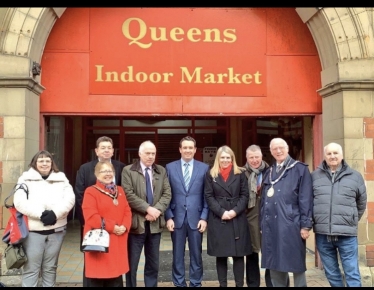  Ambitious plans to develop Rhyl’s Queen’s Market site are progressing well