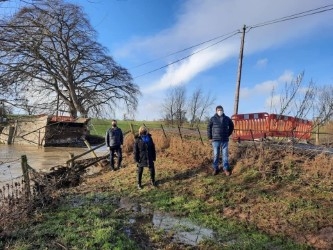 MP calls for historic bridge destroyed in floods to be sympathetically reinstated