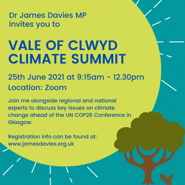 Vale of Clwyd Climate Summit - 25/06/21