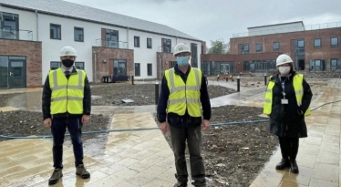 MP praises new extra care housing development in Denbigh