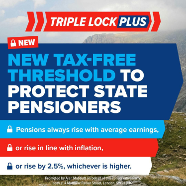 MP welcomes new Triple Lock Plus to cut  taxes for pensioners across the Vale of Clwyd 