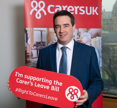 MP supports landmark new right at work for unpaid carers 