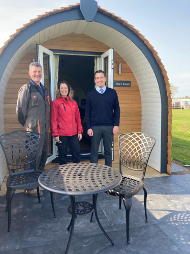 Rhuddlan caravan and camping park receives prestigious industry award