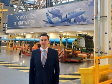 MP encourages students to take up Airbus work experience opportunity