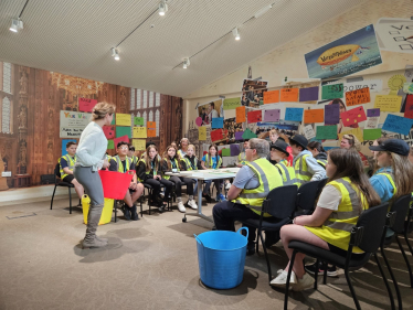 Rhyl school pupils give MP a grilling during Parliament visit 