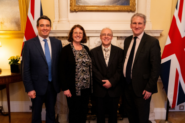 Dedicated Dyserth teacher celebrated at 10 Downing Street reception 