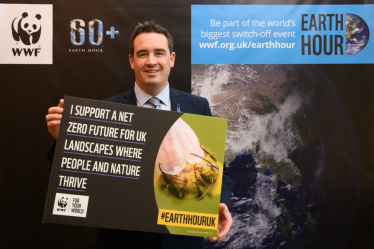 Vale of Clwyd MP pledges to protect UK landscapes for Earth Hour 2022