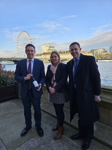 Denbighshire Grape Farmers attend prestigious 10 Downing Street reception