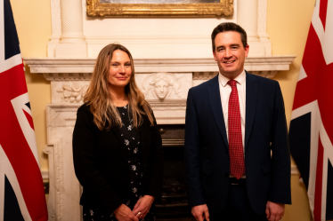 Prestatyn High Community Focused School Manager tackling Anti Social Behaviour attends 10 Downing Street reception 