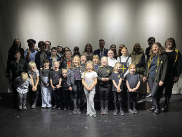 MP promotes Rhyl youth musical after meeting cast members