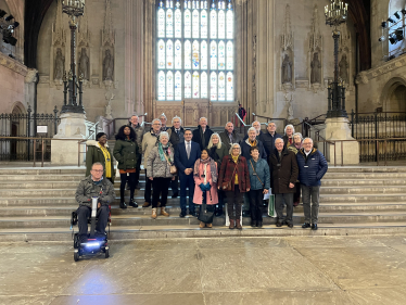 Prestatyn Rotarians visit Parliament